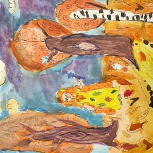 Разноцветная осень