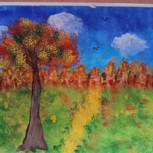 "Тропинка в осень"