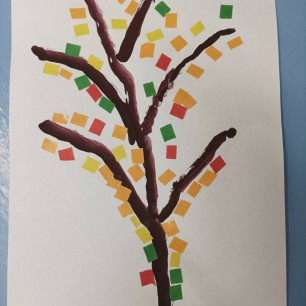 Разноцветные листья