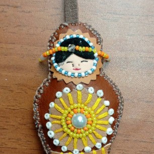 Брелок "Чукотская матрешка"