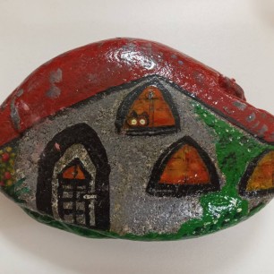 Роспись по камню. Не дом хозяина красит, а хозяин дом