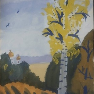 "Осенняя берёзка"