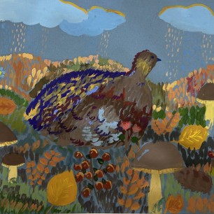 Осенью в лесу