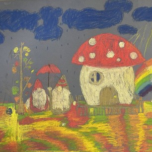 Грибной домик