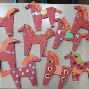 Лошадка- новогодний сувенир.