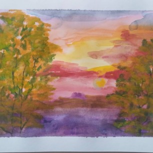 Осенний закат