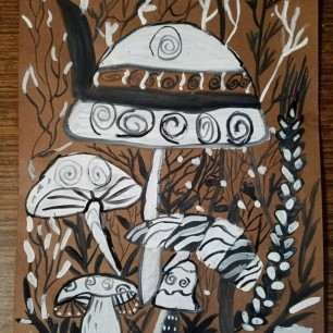 "Грибные узоры"