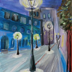 Манящий свет фонарей