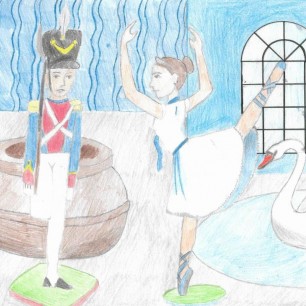 Балерина и оловянный солдатик