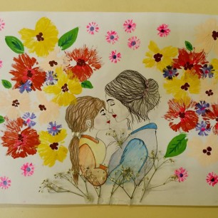 Моя любимая мама