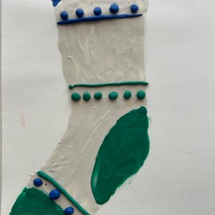 "Теплые носочки от бабушки"