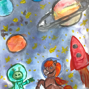 Космическая лошадка