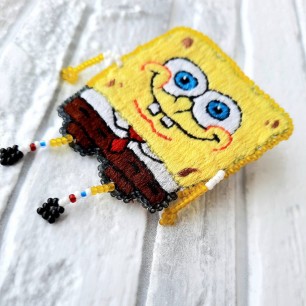 брошь "Спанч Боб"