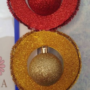 Ёлочная игрушка "Светофор"