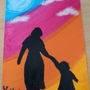 Навстречу радуге с мамой