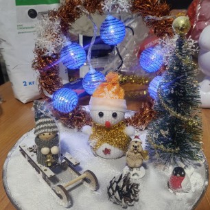 Снеговик-озорник