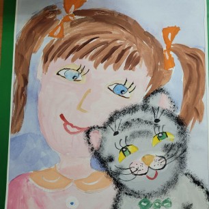 Я и котенок Барсик