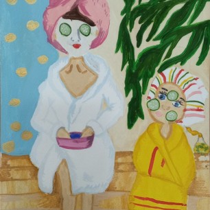 Отдых с мамой