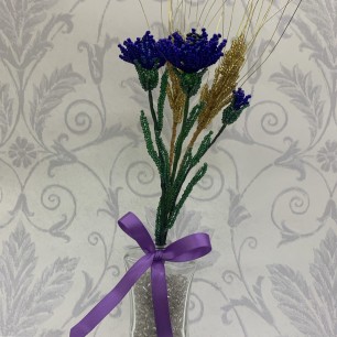 Васильки и колоски