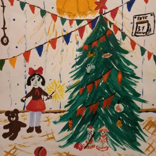 Ёлка моей любимой бабушки.