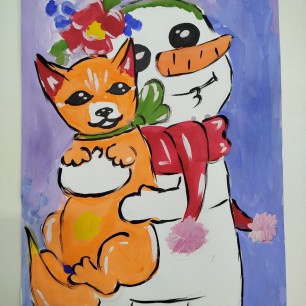 "Объятия теплее снега"