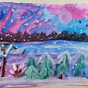 "Зимний пейзаж"