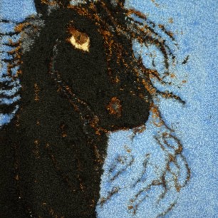 Ковровая вышивка "Символ года"