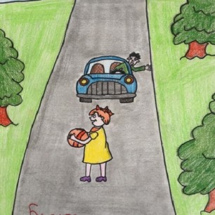 Будьте осторожны на дороге!