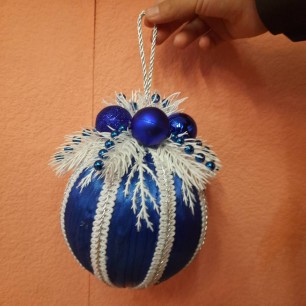 Волшебный шар для ёлочки