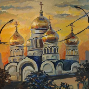 "Купола вечернего Могилёва"