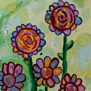 Сказочные цветы