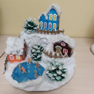 Зимний город