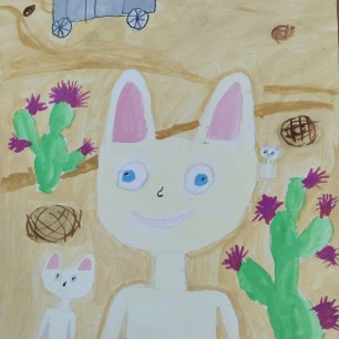 Кролики в Пустыне