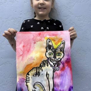 «Моя любимая кошка»