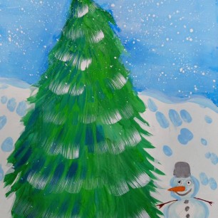 Пушистая красавица