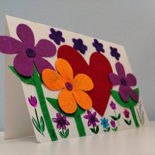 Открытка для мамы