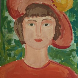 "Девушка в шляпе"