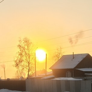 Морозное солнце