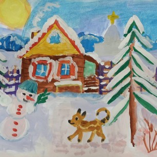 Деревенские друзья