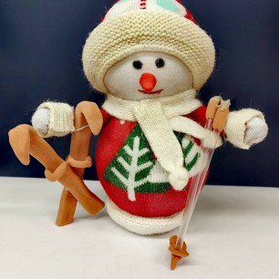 Снеговик-спортсмен