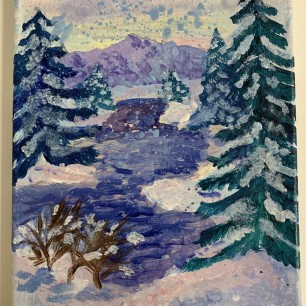 Зимний пейзаж