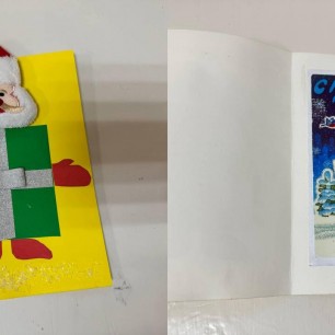 Новогодняя открытка Деду Морозу