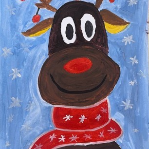 Новогодний Олень