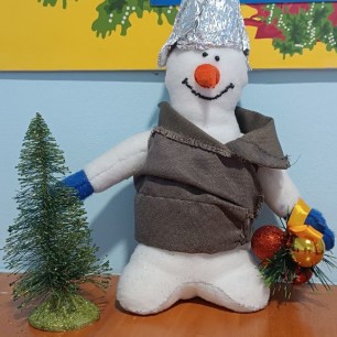 Мой веселый снеговик