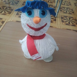 "Мой весёлый снеговик"