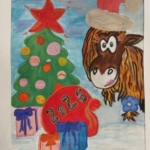 "Лошадь врывается в Новый год"