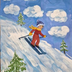 Лыжная прогулка