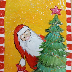 Веселый Дедушка Мороз