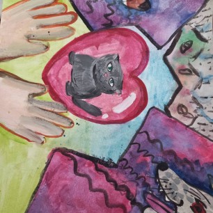 "Спасение моей кошки Мазды"