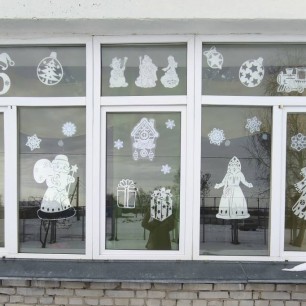 Новогодние окна